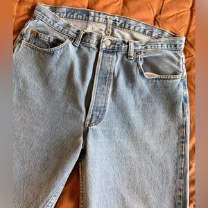 Vintage Levi's Light Blue Relaxed Fit Men's Jeans